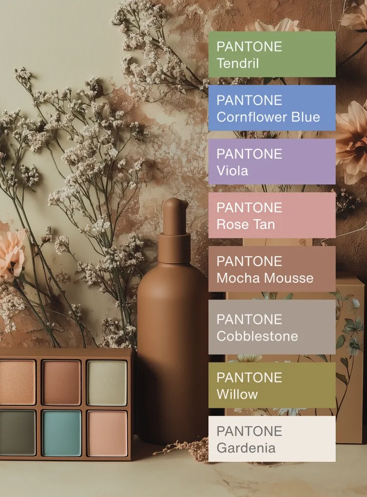 PALETA DE COLOR FLORAL - HOLKA PACK