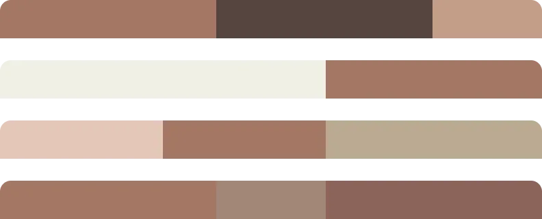 PALETA DE COLOR NUDES - HOLKA PACK