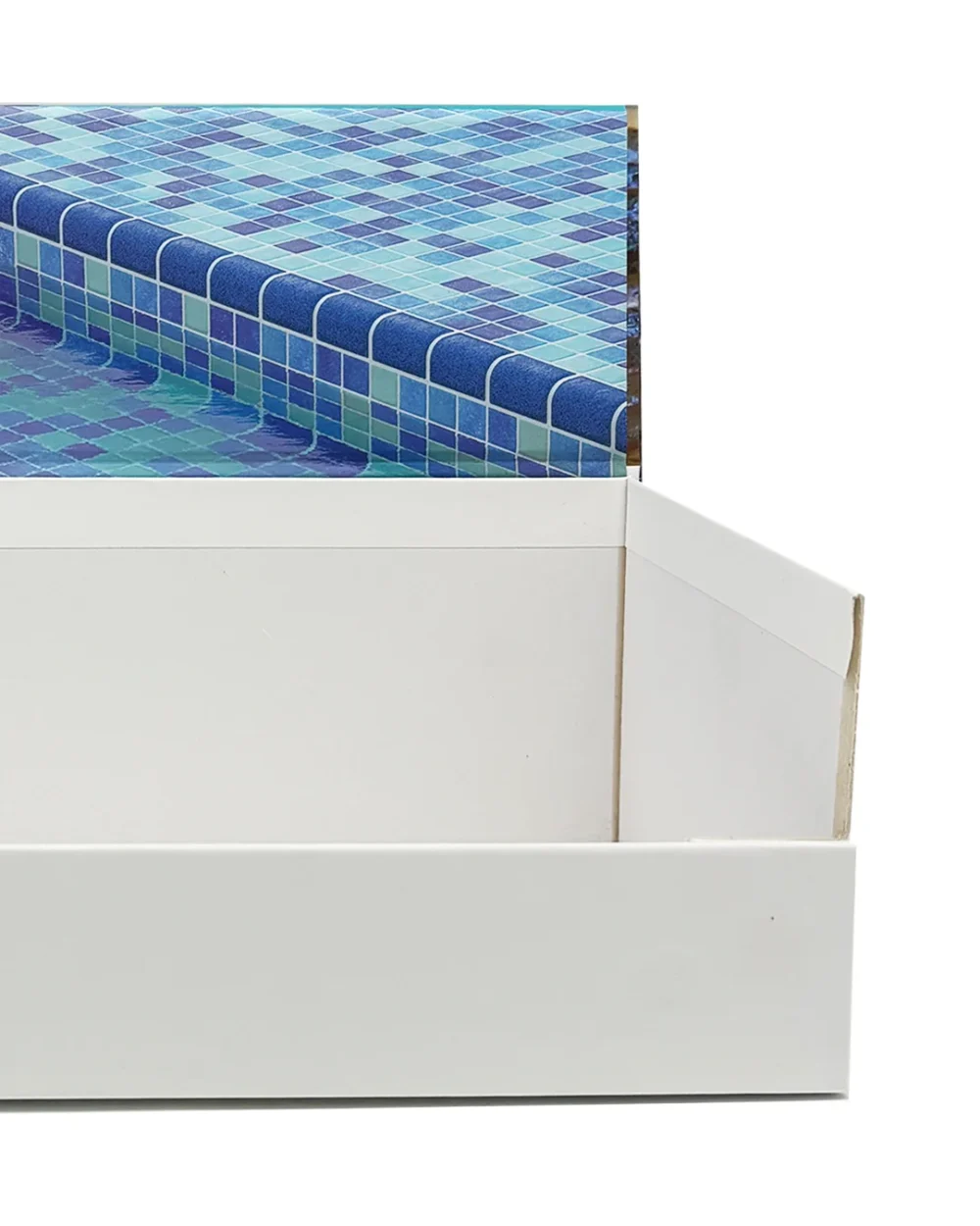 ESTUCHE MUESTRARIO CON TAPA ARTICULADA PARA MUESTRAS DE MOSAICO