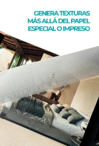 GENERA TEXTURAS MAS ALLA DEL PAPEL ESPECIAL O IMPRESO